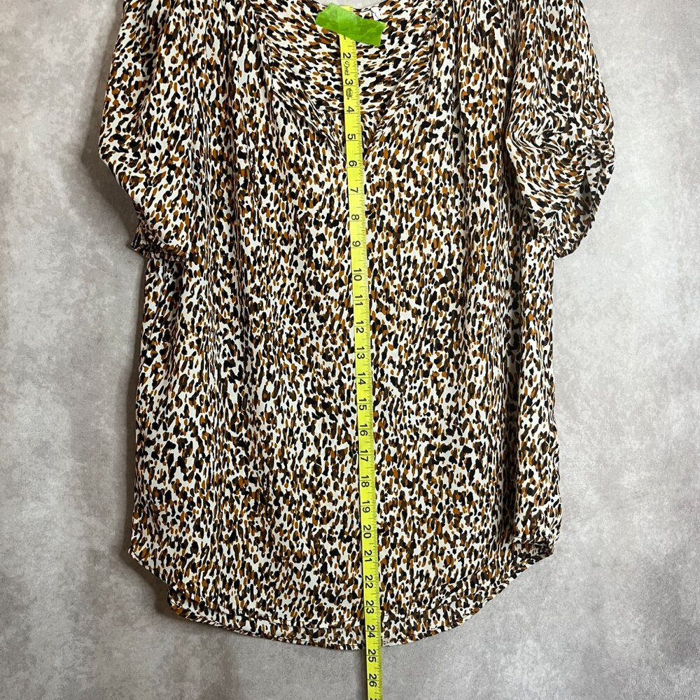 Women's printed blouse size m - Picture 4 of 6